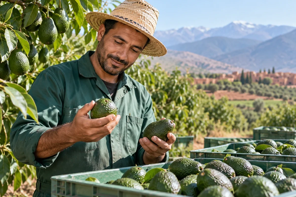 Moroccan avocados